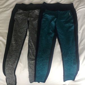 Reebok leggings- bundle of 2
